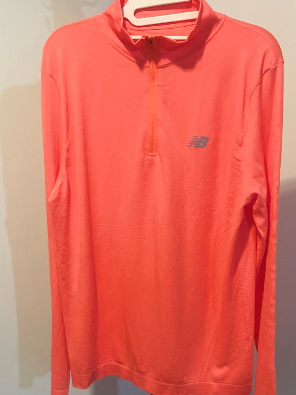 New Balance Women’s Coral Half-Zip Swim Shirt